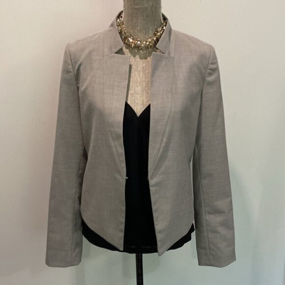 Calvin Klein Gray Classic blazer size 8 - Picture 5 of 15